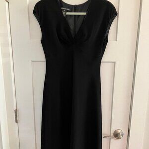 Jones New York Elegant Black Formal Cocktail Dress